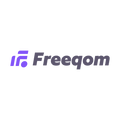 freeqom.com logo, a brandable .com business name for sale