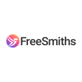 FreeSmiths.com logo, a brandable .com business name for sale