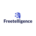 Freetelligence.com logo, a brandable .com business name for sale