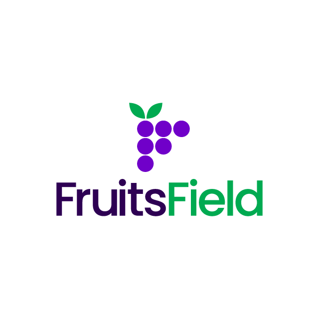 FruitsField.com logo, a brandable .com business name for sale