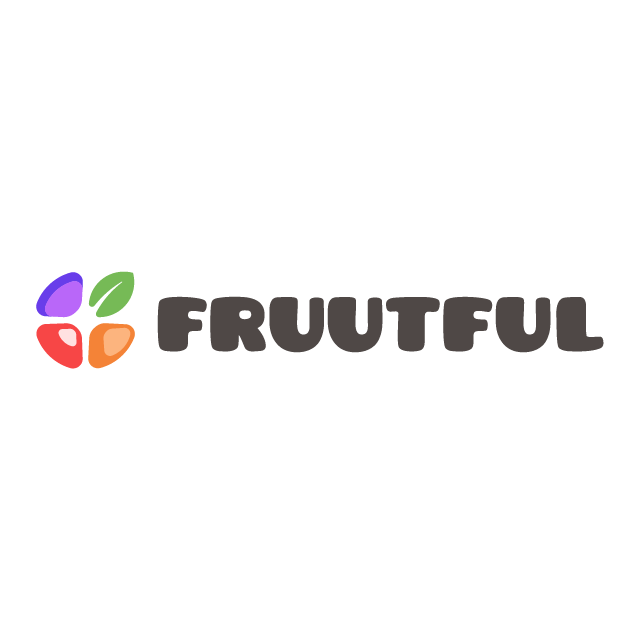Fruutful.com logo, a brandable .com business name for sale
