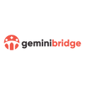 GeminiBridge.com logo, a brandable .com business name for sale