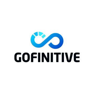 gofinitive.com logo, a brandable .com business name for sale