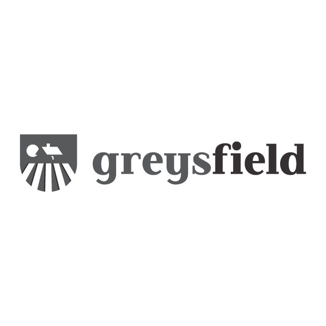 GreysField.com logo, a brandable .com business name for sale