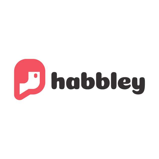 habbley.com logo, a brandable .com business name for sale