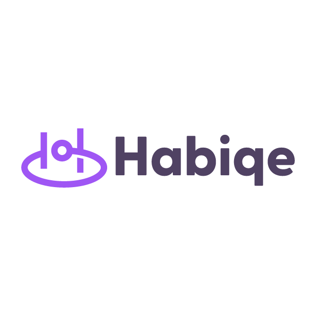 habiqe.com logo, a brandable .com business name for sale