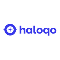 Haloqo.com logo, a brandable .com business name for sale