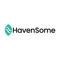 Havensome.com logo, a brandable .com business name for sale