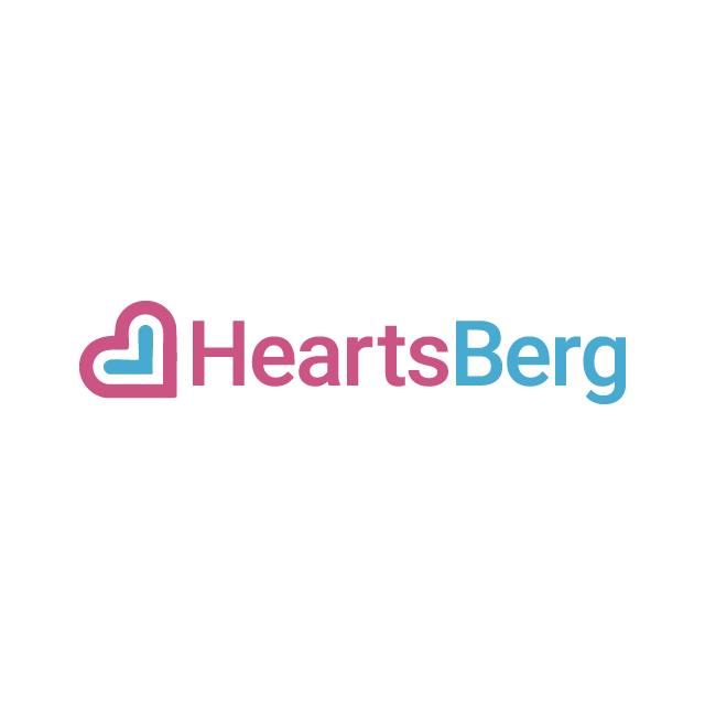 HeartsBerg.com logo, a brandable .com business name for sale