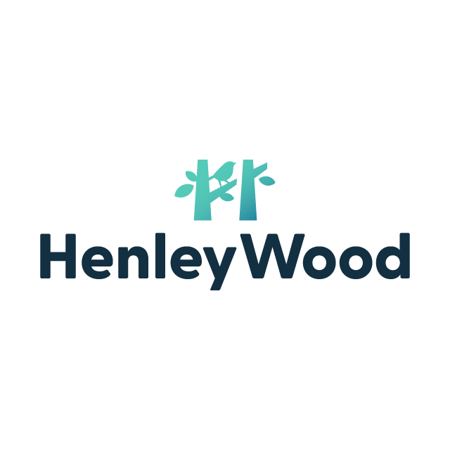 HenleyWood.com logo, a brandable .com business name for sale