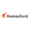 HomesFord.com logo, a brandable .com business name for sale