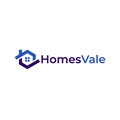 HomesVale.com logo, a brandable .com business name for sale