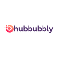 Hubbubbly.com logo, a brandable .com business name for sale