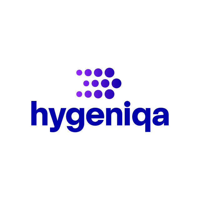 Hygeniqa.com logo, a brandable .com business name for sale