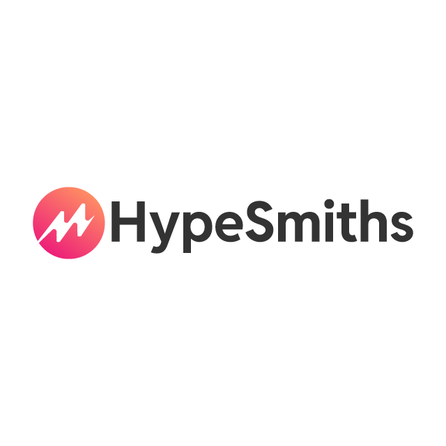 HypeSmiths.com logo, a brandable .com business name for sale