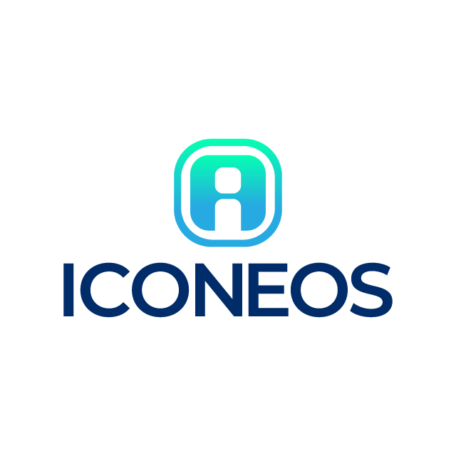 IcoNeos.com logo, a brandable .com business name for sale