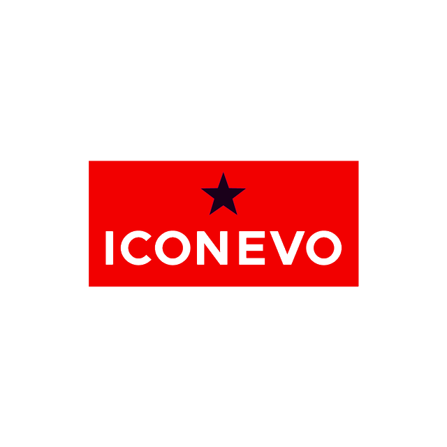 iconevo.com logo, a brandable .com business name for sale