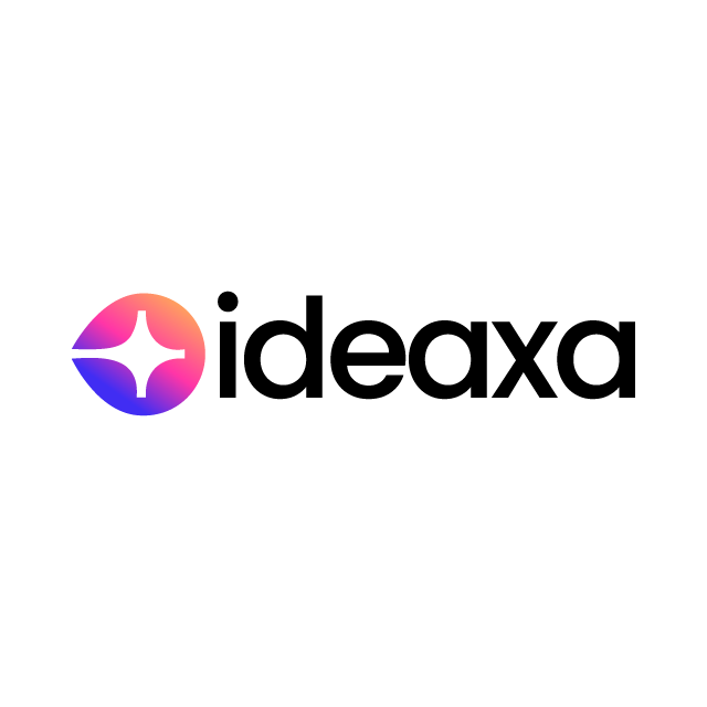 ideaxa.com logo, a brandable .com business name for sale
