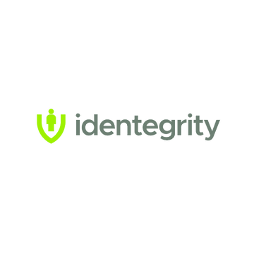 identegrity.com logo, a brandable .com business name for sale