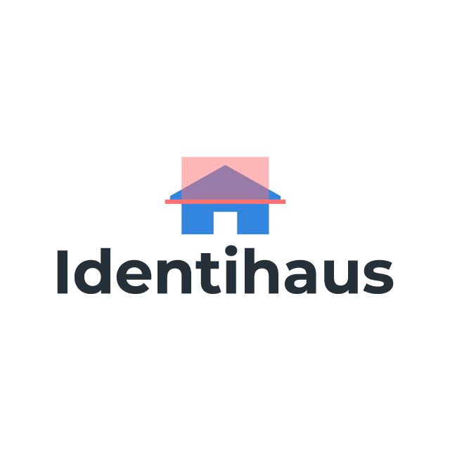 identihaus.com logo, a brandable .com business name for sale