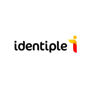 identiple.com logo, a brandable .com business name for sale