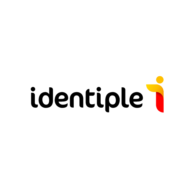 identiple.com logo, a brandable .com business name for sale
