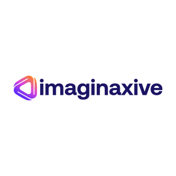 imaginaxive.com logo, a brandable .com business name for sale
