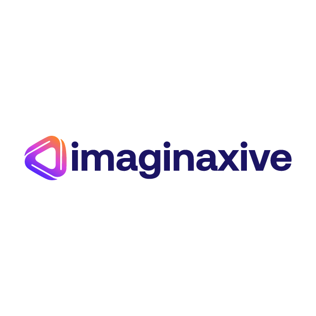 imaginaxive.com logo, a brandable .com business name for sale