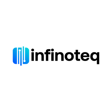 infiNoteq.com logo, a brandable .com business name for sale
