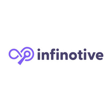 infinotive.com logo, a brandable .com business name for sale