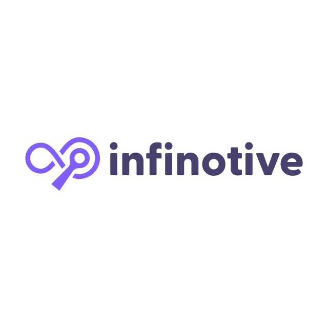 infinotive.com logo, a brandable .com business name for sale