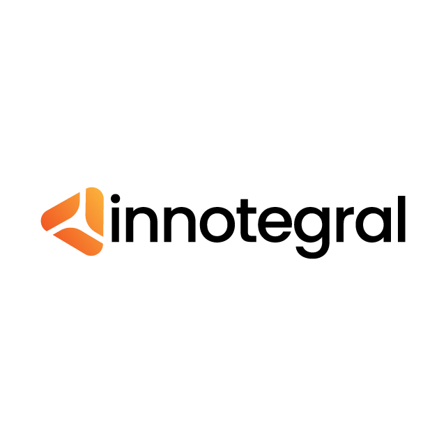 Innotegral.com logo, a brandable .com business name for sale