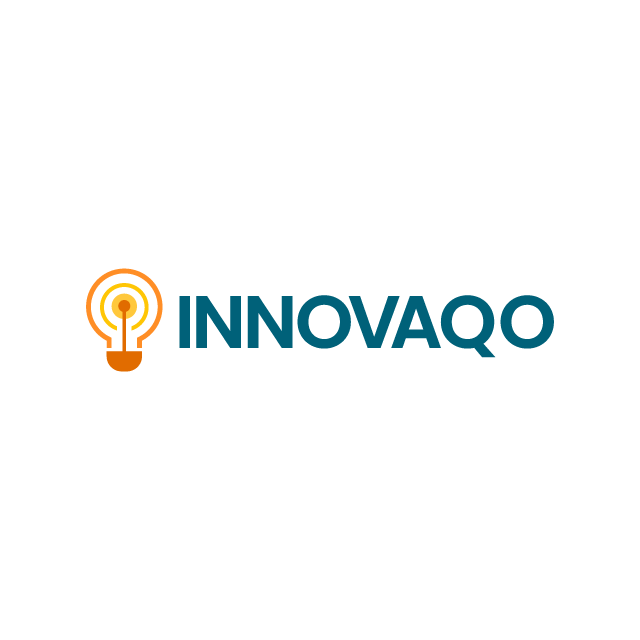 Innovaqo.com logo, a brandable .com business name for sale