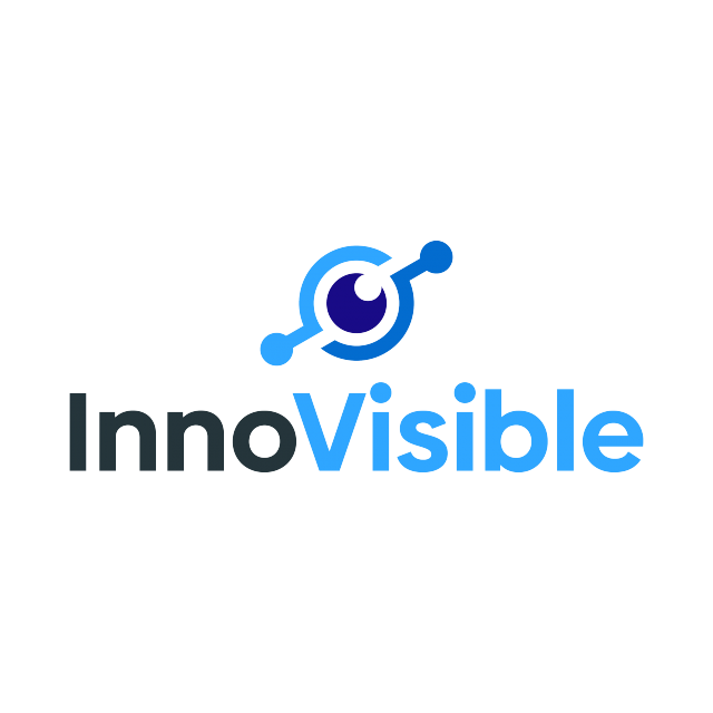 Innovisible.com logo, a brandable .com business name for sale