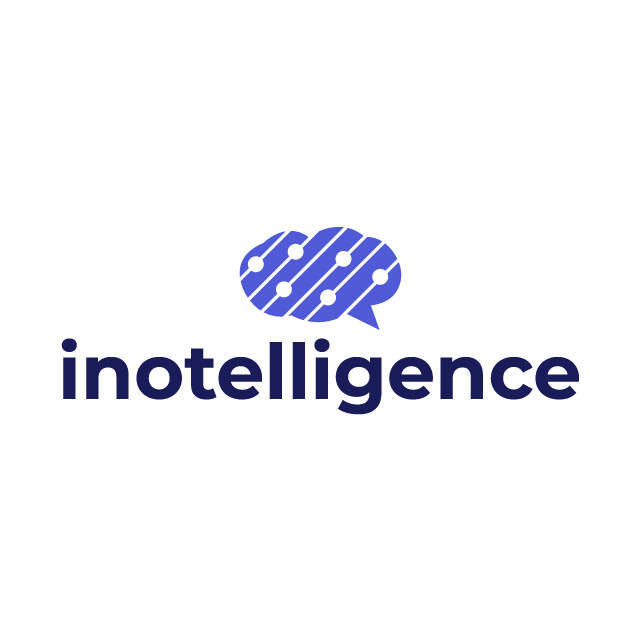 inotelligence.com logo, a brandable .com business name for sale