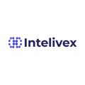 intelivex.com logo, a brandable .com business name for sale