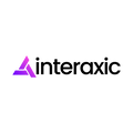 interaxic.com logo, a brandable .com business name for sale