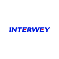 interwey.com logo, a brandable .com business name for sale