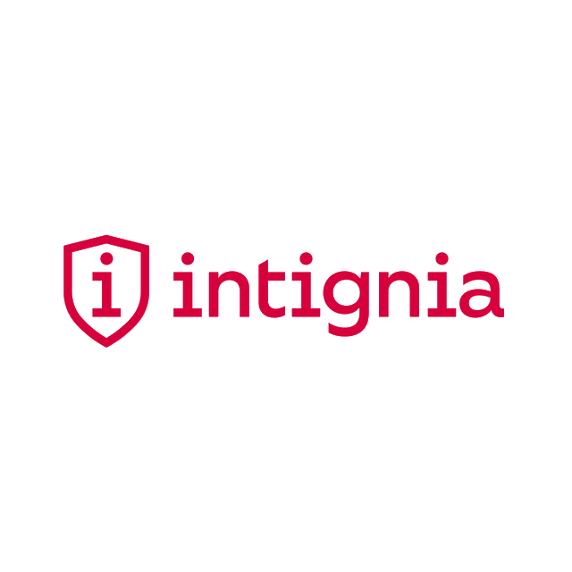 intignia.com logo, a brandable .com business name for sale