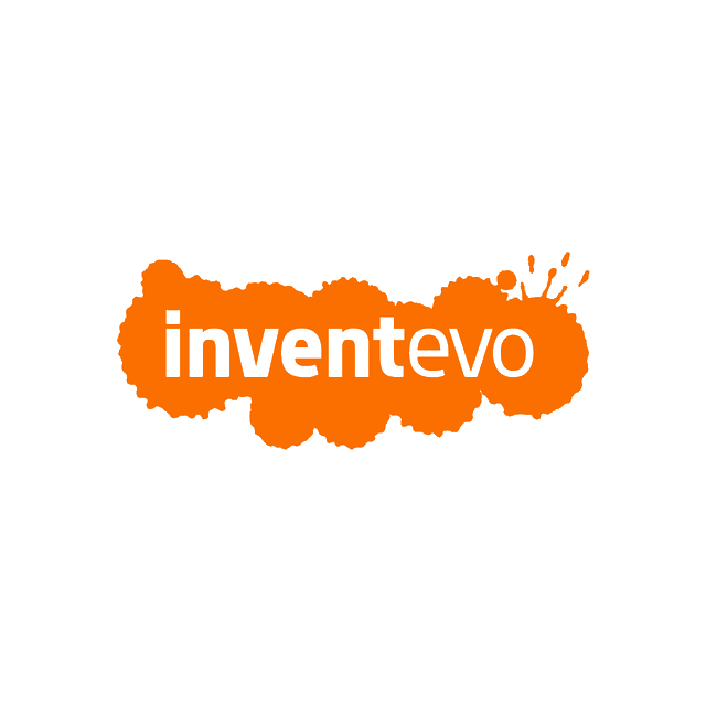 inventevo.com logo, a brandable .com business name for sale