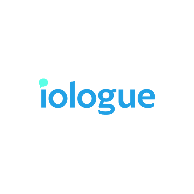 iologue.com logo, a brandable .com business name for sale