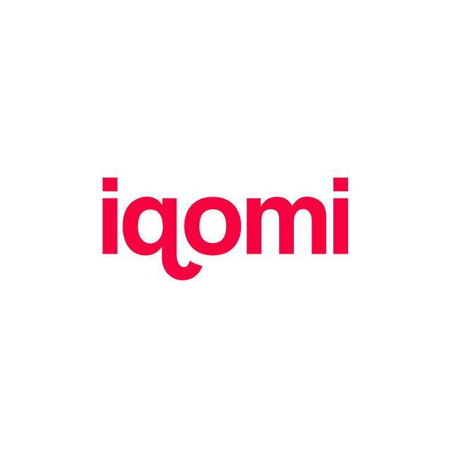 iqomi.com logo, a brandable .com business name for sale
