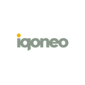 iqoneo.com logo, a brandable .com business name for sale