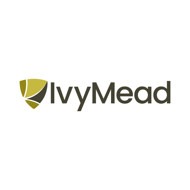 ivymead.com logo, a brandable .com business name for sale