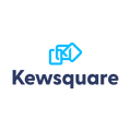 Kewsquare.com logo, a brandable .com business name for sale