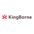 kingborne.com logo, a brandable .com business name for sale