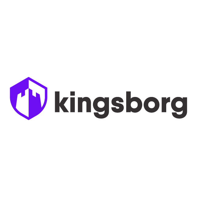 Kingsborg.com logo, a brandable .com business name for sale