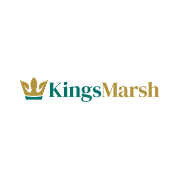 KingsMarsh.com logo, a brandable .com business name for sale