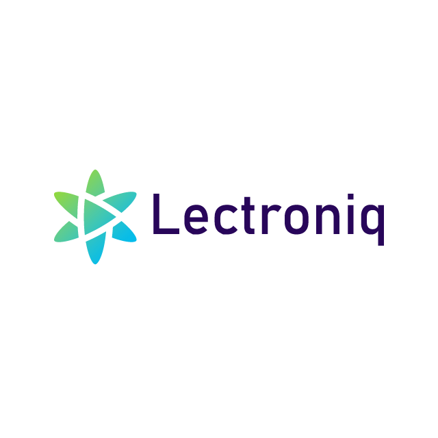 lectronIq.com logo, a brandable .com business name for sale
