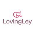 lovingley.com logo, a brandable .com business name for sale